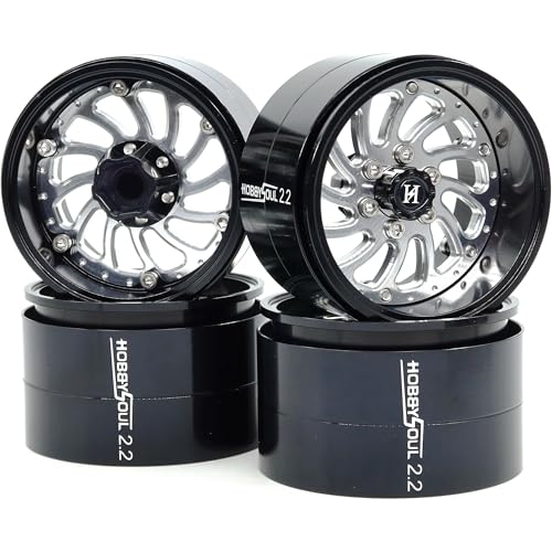 HOBBYSOUL 22 Beadlock Wheels Adjustable 3 Offset Rims Wide 40mm for RC 110 Crawler SCX10 Capra TRX4 Gen8 Everest gen 7 Pro Upgrades HS701577 - Image 1