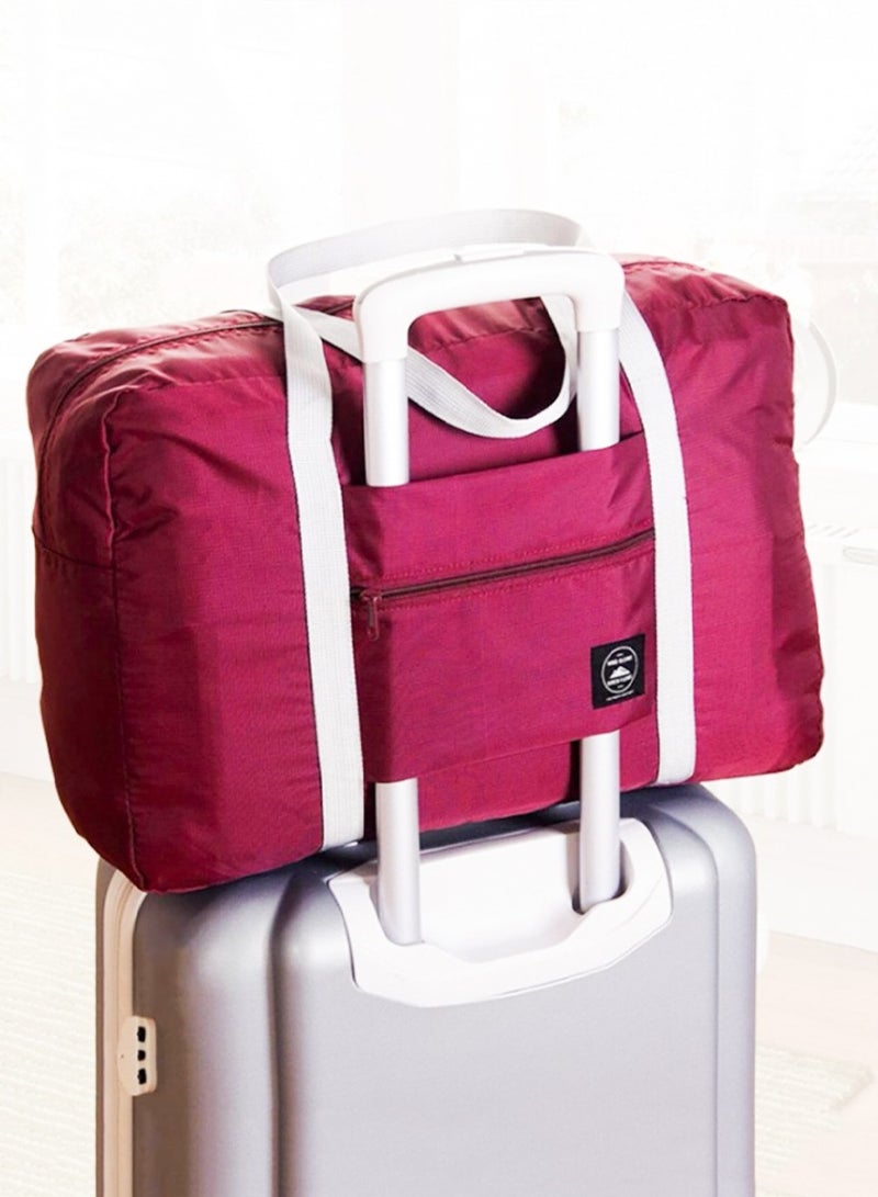 TRAVEL Folding Travel Luggage Bag for Traveling, Trips, Holiday, Camping, and More, Bag Organizer for Travel, Multipurpose Large Capacity Bag For Daily Use, Storage And Carry-On, Foldable Travel Handbags - Image 2