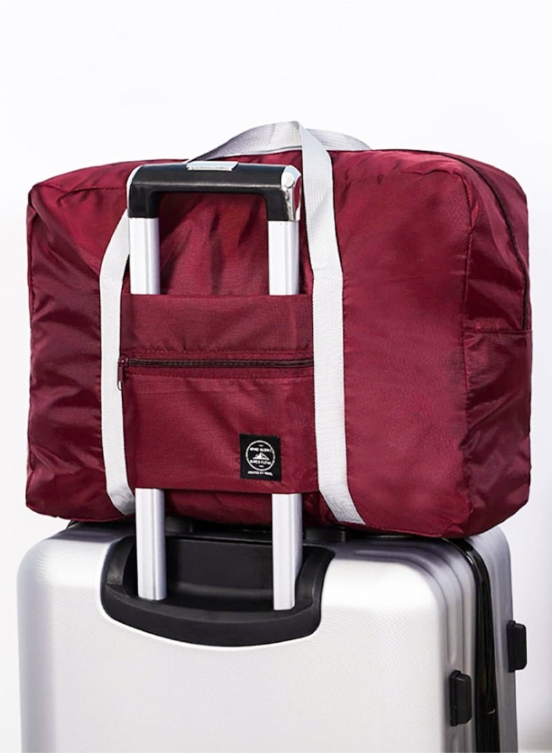 TRAVEL Folding Travel Luggage Bag for Traveling, Trips, Holiday, Camping, and More, Bag Organizer for Travel, Multipurpose Large Capacity Bag For Daily Use, Storage And Carry-On, Foldable Travel Handbags - Image 5