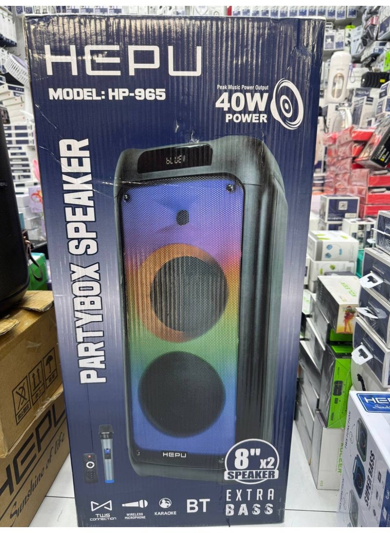 هيبو مكبر صوت HEPU Partybox HP-965 - Image 1