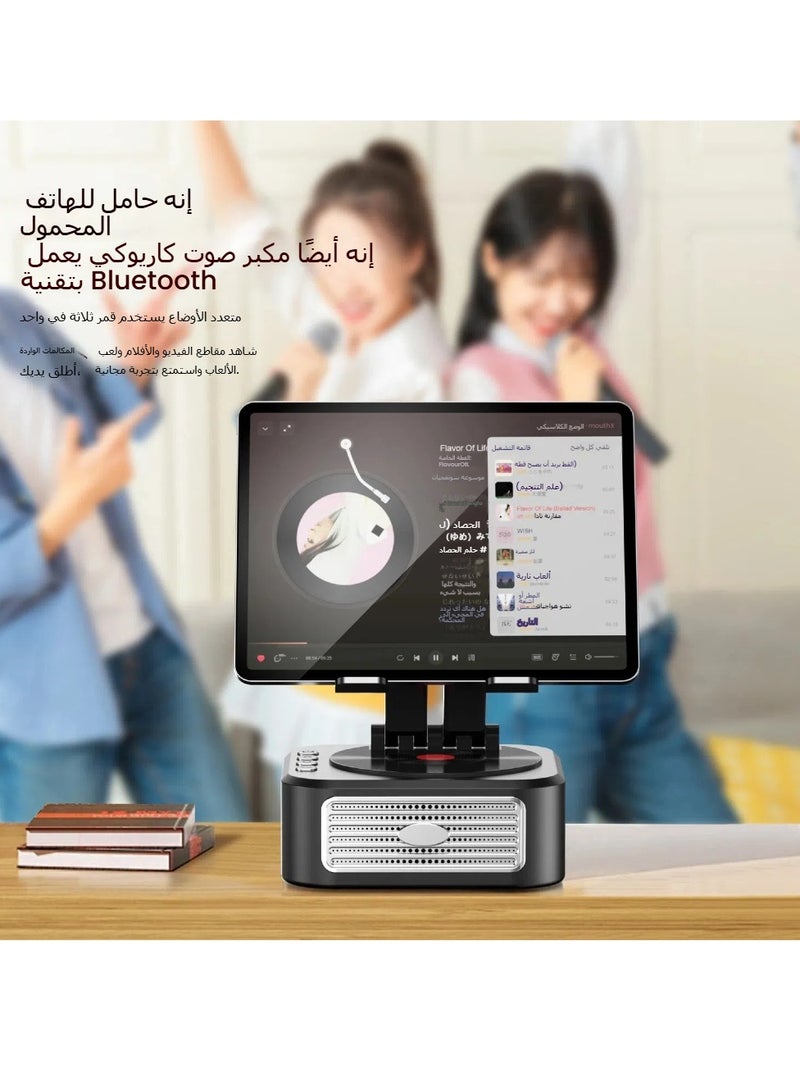 New creative three-in-one tablet bracket, speaker, power bank, multi-functional live broadcast bracket, Bluetooth speaker. - Image 5
