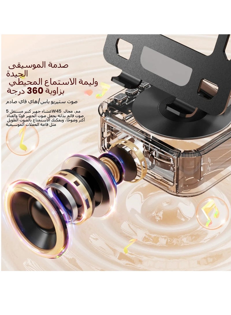 New creative three-in-one tablet bracket, speaker, power bank, multi-functional live broadcast bracket, Bluetooth speaker. - Image 4