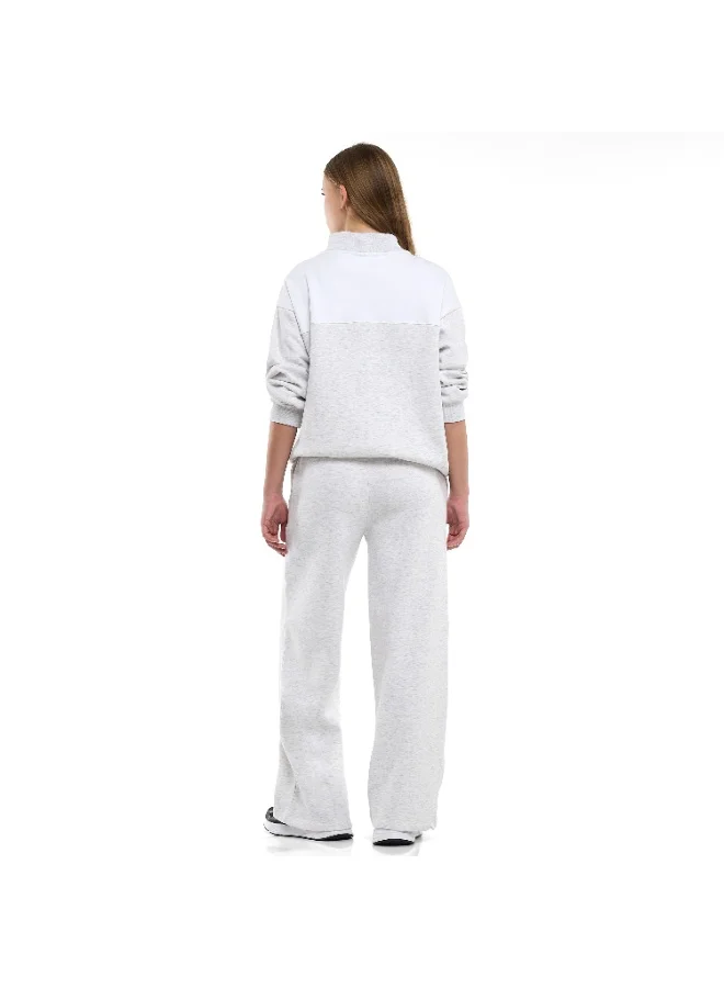 فكتور اند جين سراويل رياضية قطنية مستقيمة برباط