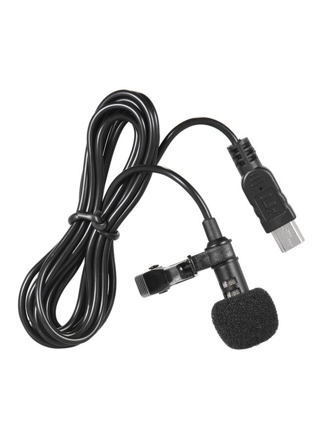 NIBEMINENT USB Clip-On Microphone LU-D4208 Black - Image 2