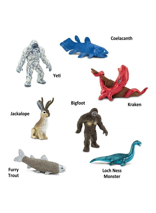 Safari Ltd. Cryptozoology Designer Toob 7 Figurines: Yeti Loch Ness Jackalope Kraken Trout Coelacanth Bigfoot Educational Toy Figures For Boys Girls & Kids Ages 3+  - Image 5