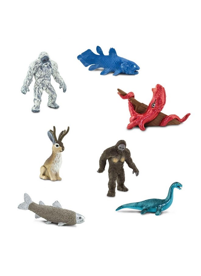 Safari Ltd. Cryptozoology Designer Toob 7 Figurines: Yeti Loch Ness Jackalope Kraken Trout Coelacanth Bigfoot Educational Toy Figures For Boys Girls & Kids Ages 3+  - Image 4