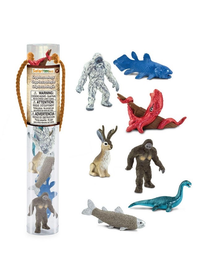 Safari Ltd. Cryptozoology Designer Toob 7 Figurines: Yeti Loch Ness Jackalope Kraken Trout Coelacanth Bigfoot Educational Toy Figures For Boys Girls & Kids Ages 3+  - Image 2