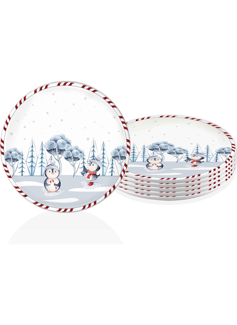 THE MIA - Penguin Serving Plate Set of 6 26 cm - Image 1