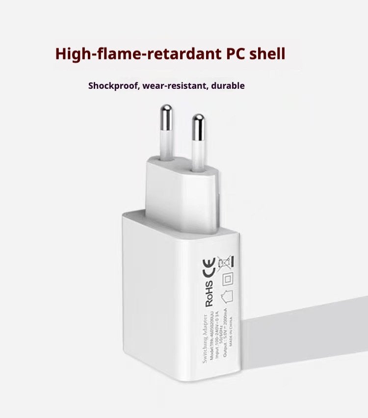 WHALE 67W Fast-Charging Wall Charger，(European standard), Compatible with Xiaomi Redmi Note 14/14 Pro, Note 13/13 Pro, Redmi 13C/14C/15C, and Xiaomi 15T (Cable Not Included) - Image 2