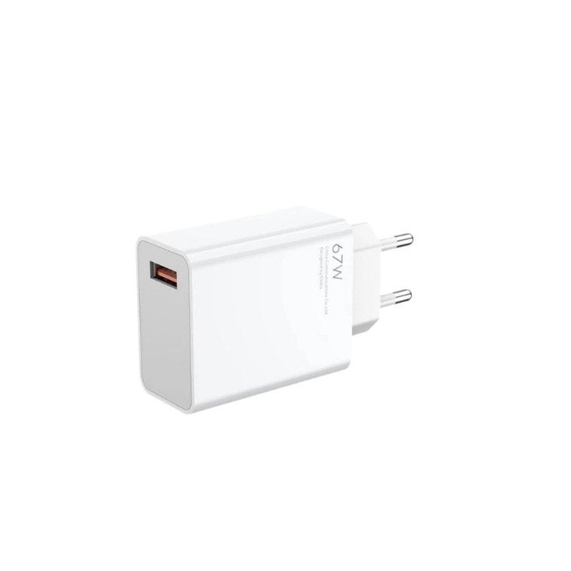 WHALE 67W Fast-Charging Wall Charger，(European standard), Compatible with Xiaomi Redmi Note 14/14 Pro, Note 13/13 Pro, Redmi 13C/14C/15C, and Xiaomi 15T (Cable Not Included) - Image 1