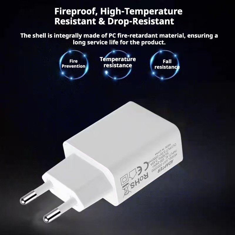 WHALE 67W Fast-Charging Wall Charger，(European standard), Compatible with Xiaomi Redmi Note 14/14 Pro, Note 13/13 Pro, Redmi 13C/14C/15C, and Xiaomi 15T (Cable Not Included) - Image 3