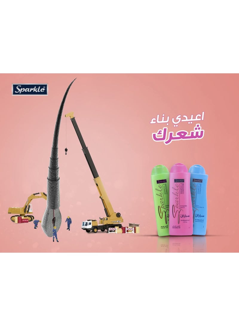سباركل شامبو وبلسم بزيت المنك للشعر الجاف 170 مل - Image 2