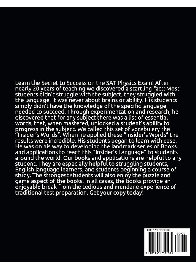 SAT Physics Exam Success: Master the Key Vocabulary of the SAT Physics Exam  - Image 2