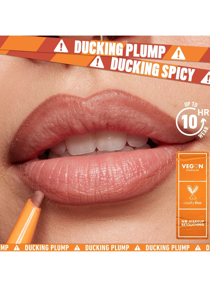 NYX PROFESSIONAL MAKEUP Duck Plump Plumping Lip Liner Lip Liner Up To 10 Hr Wear Matte Finish Fill Em' In