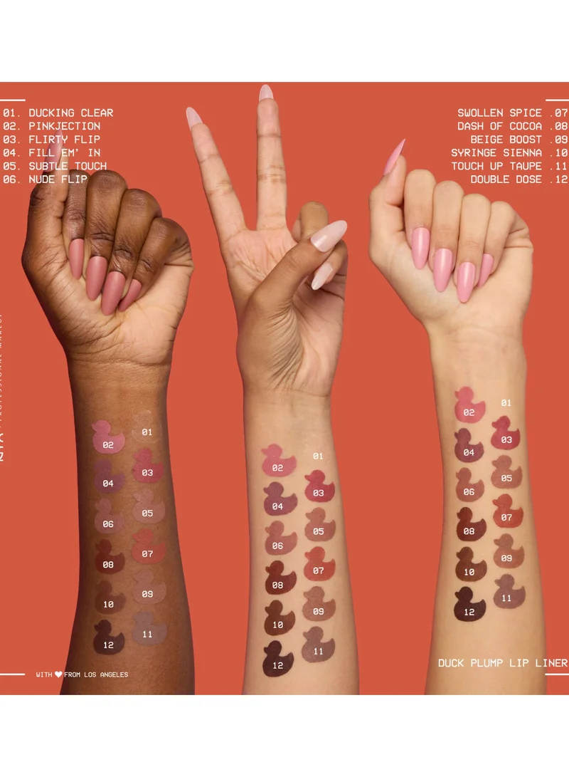 NYX PROFESSIONAL MAKEUP Duck Plump Plumping Lip Liner Lip Liner Up To 10 Hr Wear Matte Finish Fill Em' In