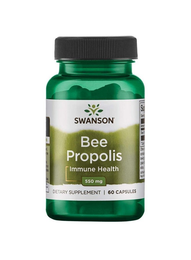 SWANSON Bee Propolis 550 Milligrams 60 Capsules - Image 2