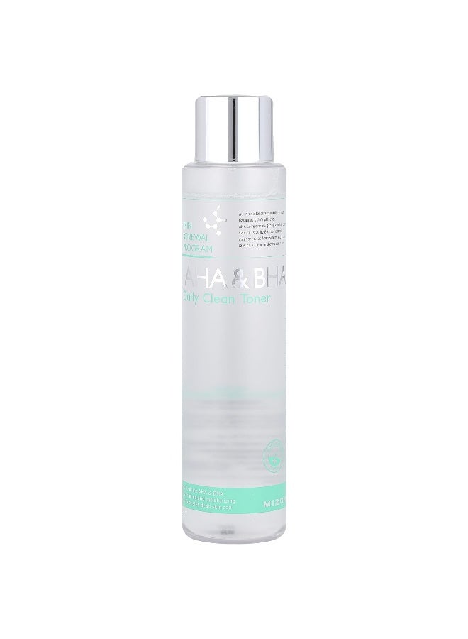 Mizon, AHA & BHA Daily Clean Toner, 5.07 fl oz (150 ml) - Image 1