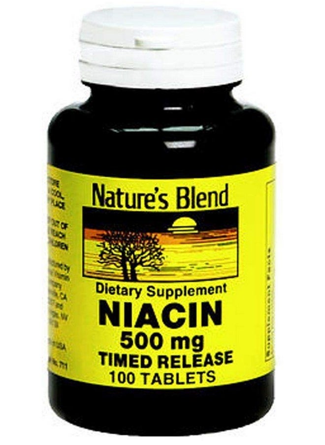 Nature's Blend - Niacin 500 Mg 100 Count - Image 1