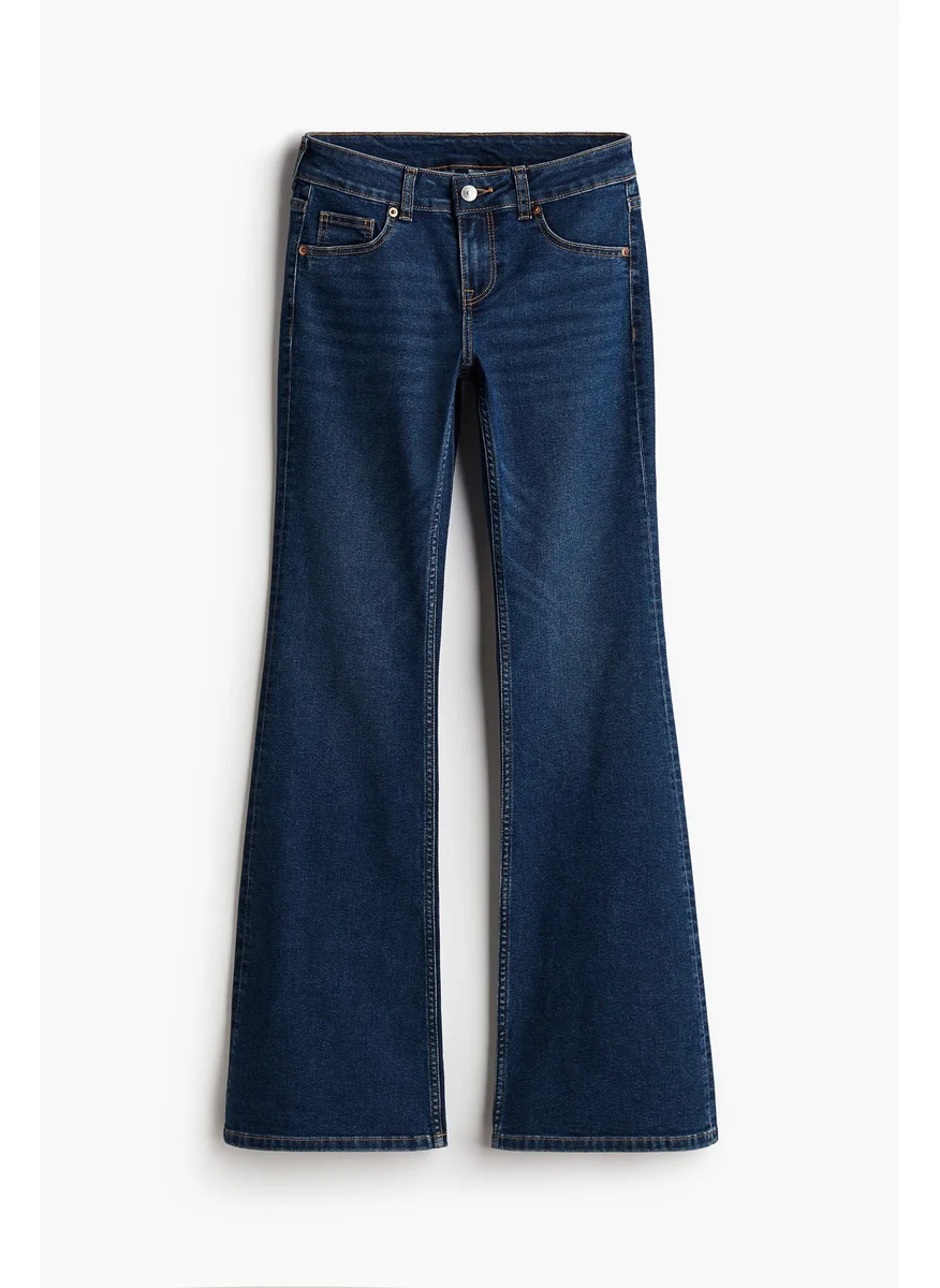 H&M Flared Low Jeans