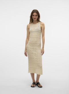 VERO MODA Crew Neck Calf Dress  - Image 5