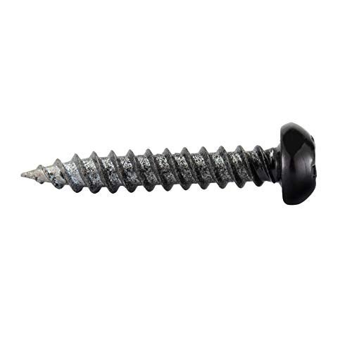 RecPro 8x1 Pan Head Metal RV Screws | Polar Black | Multi-Pack | RV Interior Screws | Factory Finished Look | (100) - Image 3