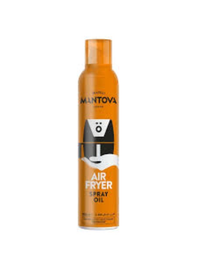 Mantova Spray Oil for Airfryer Cooking 200ml. Cooking spray oil for air fryer 230°C, Enhance your frying.