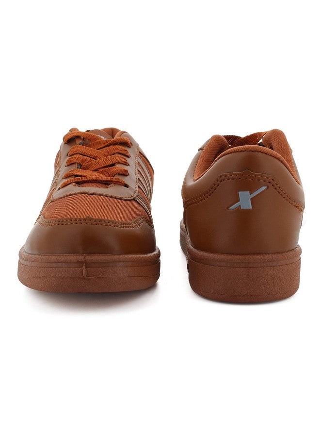 Sparx Mens SM 439 | Stylish, Comfortable | Tan Sneaker - 7 UK (SM 439) - Image 4