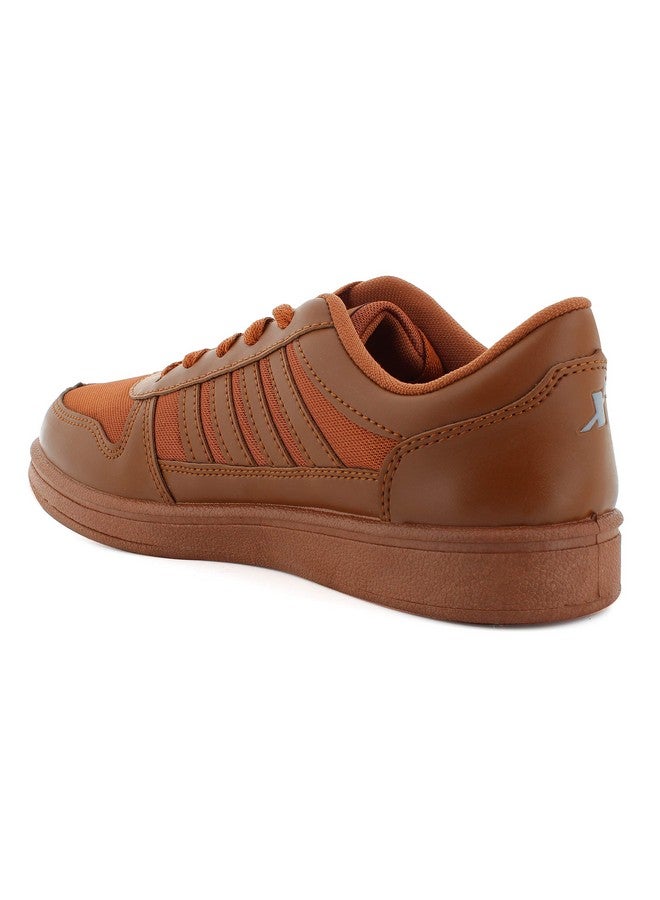 Sparx Mens SM 439 | Stylish, Comfortable | Tan Sneaker - 7 UK (SM 439) - Image 2