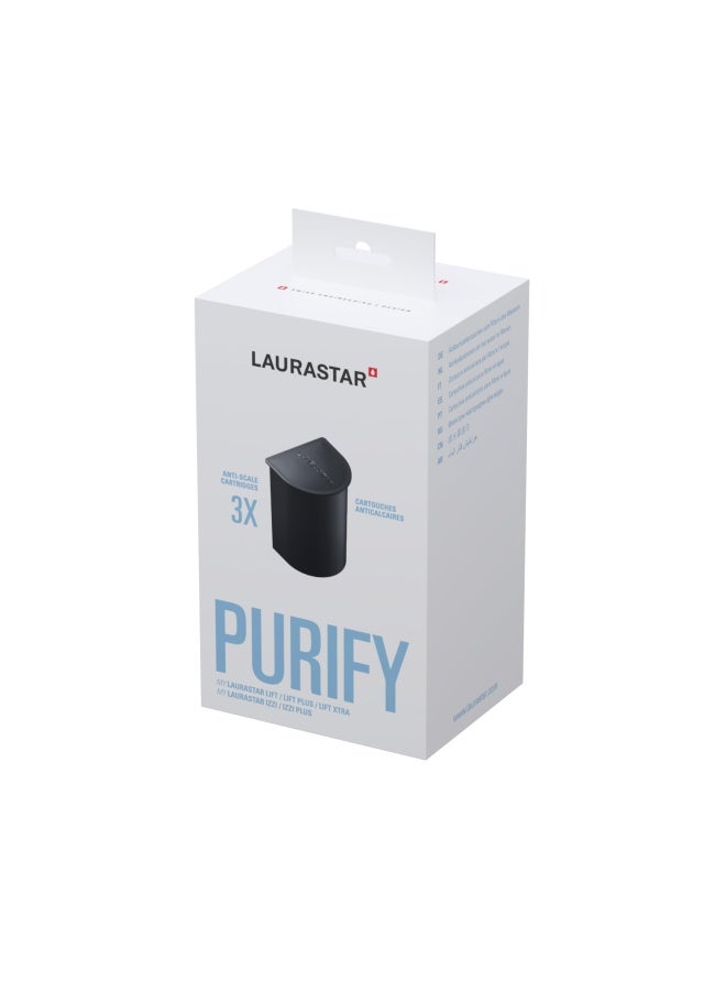 Laurastar Water Filter Cartridges Set of 3 Granules Cartridges - Image 1