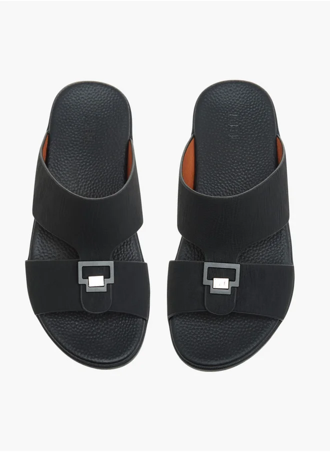 LBL by Shoexpress Metal Accent Slip-On Arabic Sandals