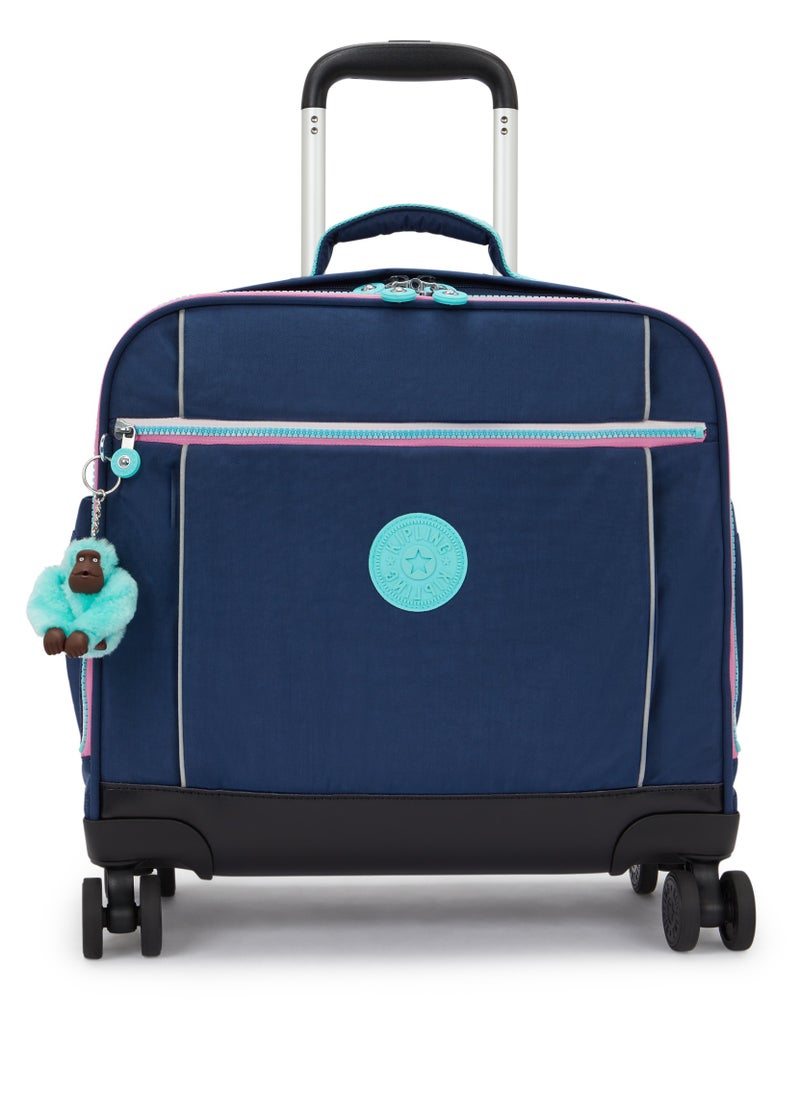 kipling Storia + Miyo + Cute (Buy Trolley + Lunch Bag & Get Free Pencil Case) (Set of 3pcs Bundle) Resort Navy (Navy)  - Image 3