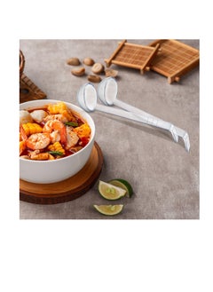 KASTWAVE 20 Pcs 1 oz Plastic Small Ladles with 7 Inches Long Acrylic Handle, Mini Ladle for Serving Salsa Sauce, Dressing Punch Bowl, Sauces and Toppings, Transparent  - Image 5
