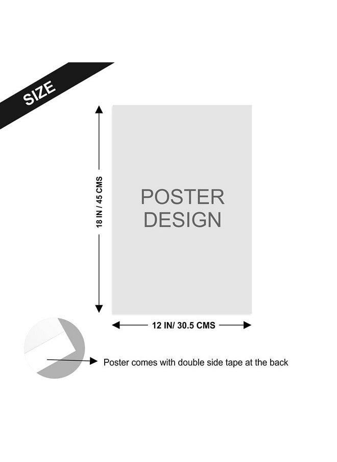 Paper Plane Design Paper Plane Design New Born Baby Girl/Boy Poster for Wall Pregnant Women Cute Large Posters in Room Bedroom with Big Size Matt Finish, Size - 12 x 18 Inch, Single Photo  - Image 3