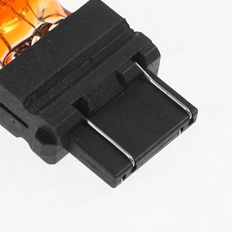 Garneck Universal 10pcs 3157 Turn Signal and Brake Light Bulbs Amber Single Filament for American Pickup Trucks Vehicle Taillight Replacement Tail Warning Lamp - Image 3