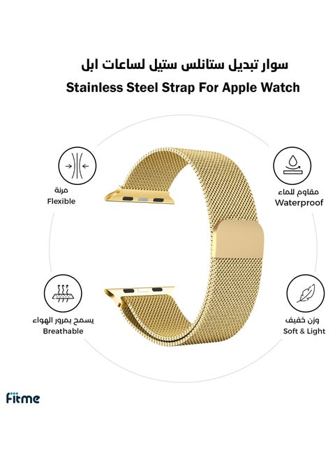 Magnetic Stainless Steel Band For Apple Watch 38/40/41mm