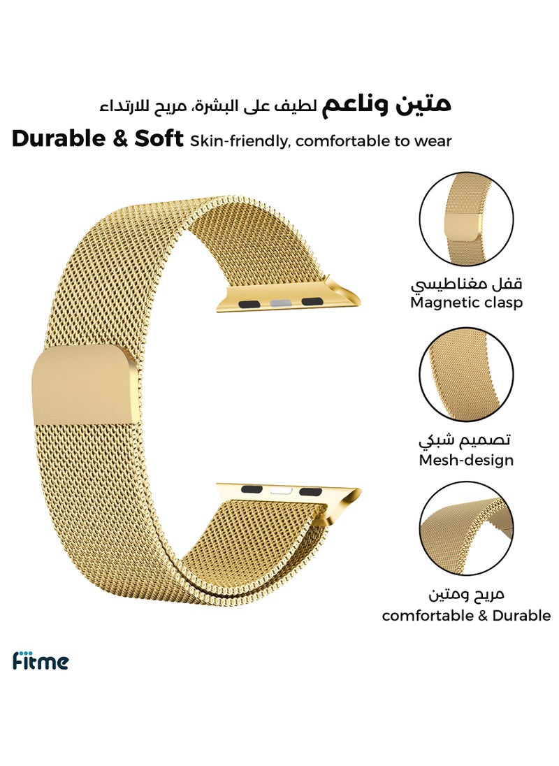 FITME - Magnetic Stainless Steel Band For Apple Watch 38/40/41mm - Image 1