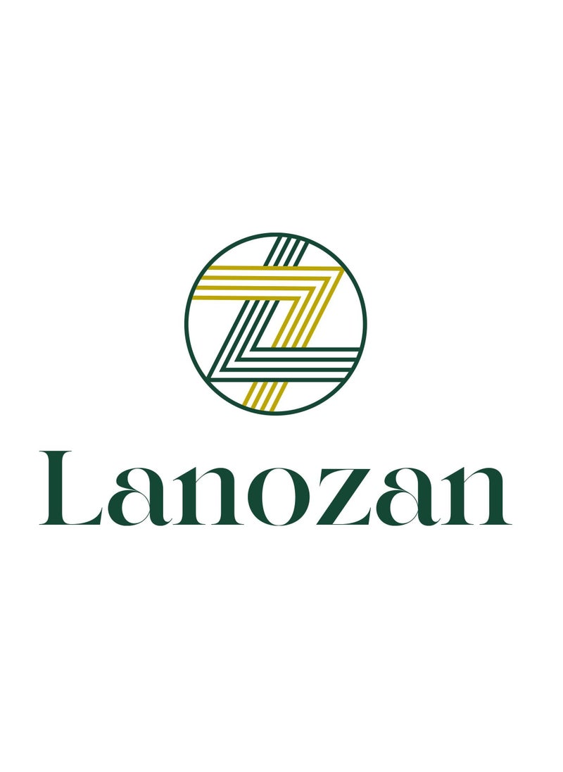 lanozan Medium Bath Towel Size 140*70*2.5cm Off White  - Image 2
