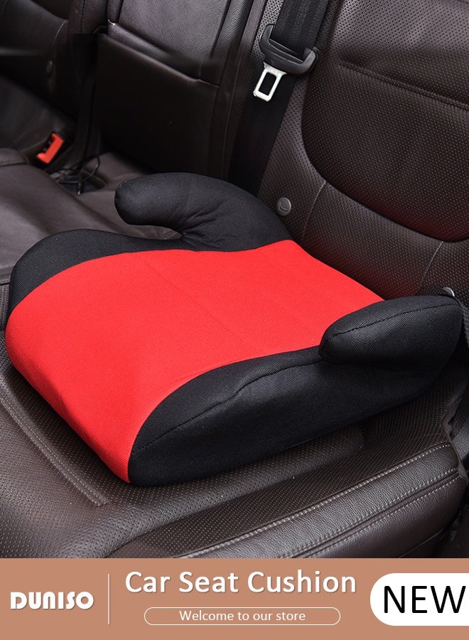 DUNISO كرسي أمان للأطفال قابل للنقل، كرسي سيارة للأطفال، كرسي أمان، كرسي معزز للسفر، وسادة ارتفاع للجلوس مع مسند ذراع للأطفال، ناعم ومريح للجلوس - Image 1