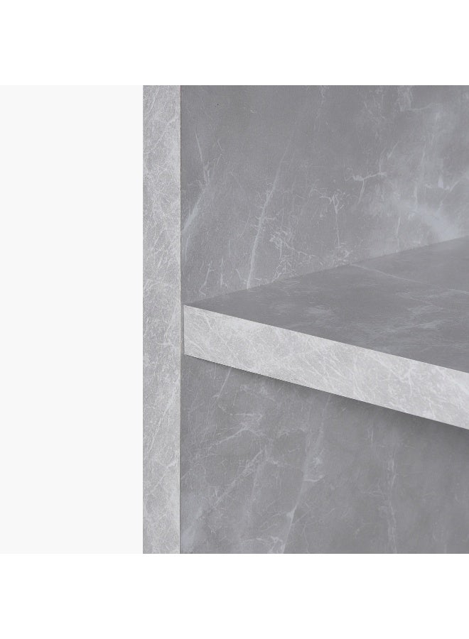 Home Box 5-Tier Grey Bookcase for Home - Image 5