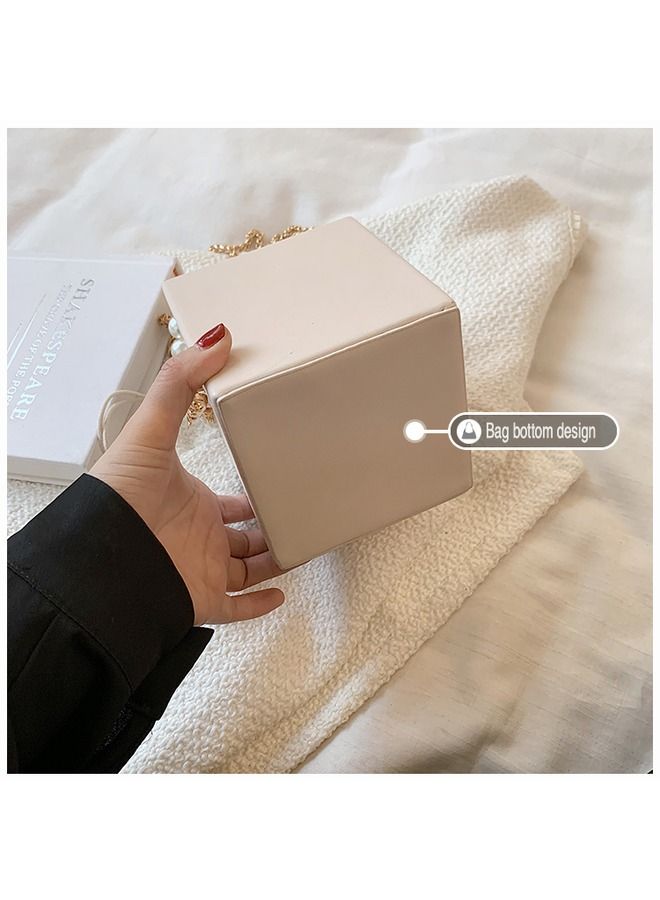 Street Fashion PU Box Bag - Available in 5 Colors, Small in Size and Made of Durable Material  - Image 4
