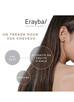 Erayba Always Beautiful Hair Ayurvedic Hair And Scalp Care Set.Vegan Rich In Natural Ingredients.Shampoo 250ml Mask 250ml  - Image 4