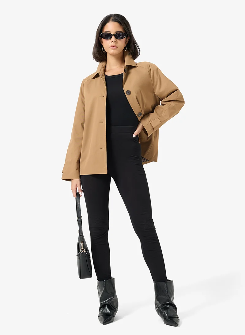 Only  Casual Zip Through Jacket for Women | Best Price UAE
