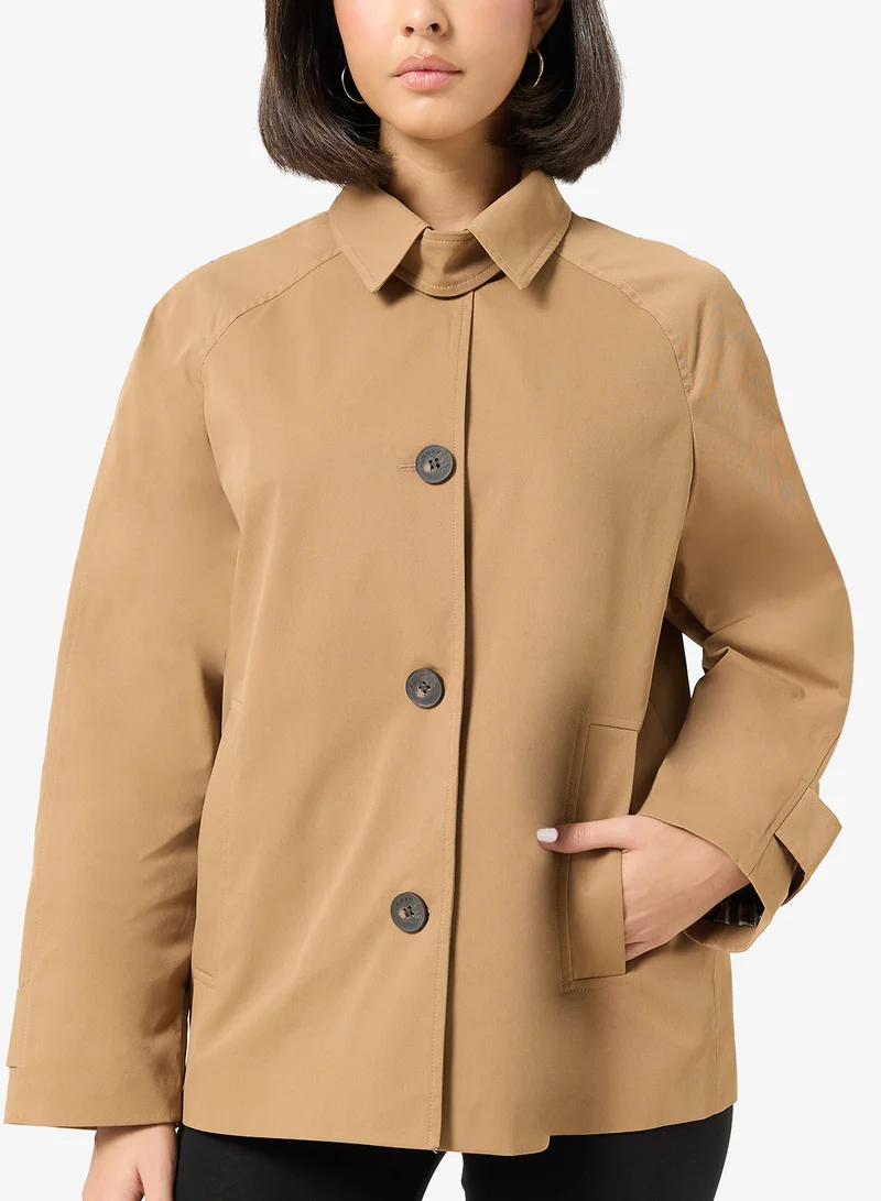 Only  Casual Zip Through Jacket for Women | Best Price UAE