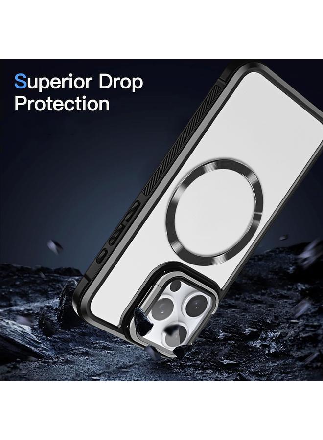 Zaboon Case For iPhone 13 Pro CD-grain Magsafe Acrylic Hybrid TPU Phone Case - Image 3