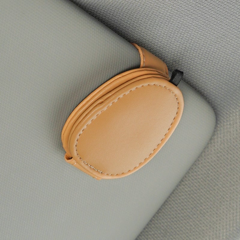 Car Glasses Holder Car Glasses Frame Sun Visor Storage Clip Magnetic Multi-Functional Sunglasses Bill Card - Image 1