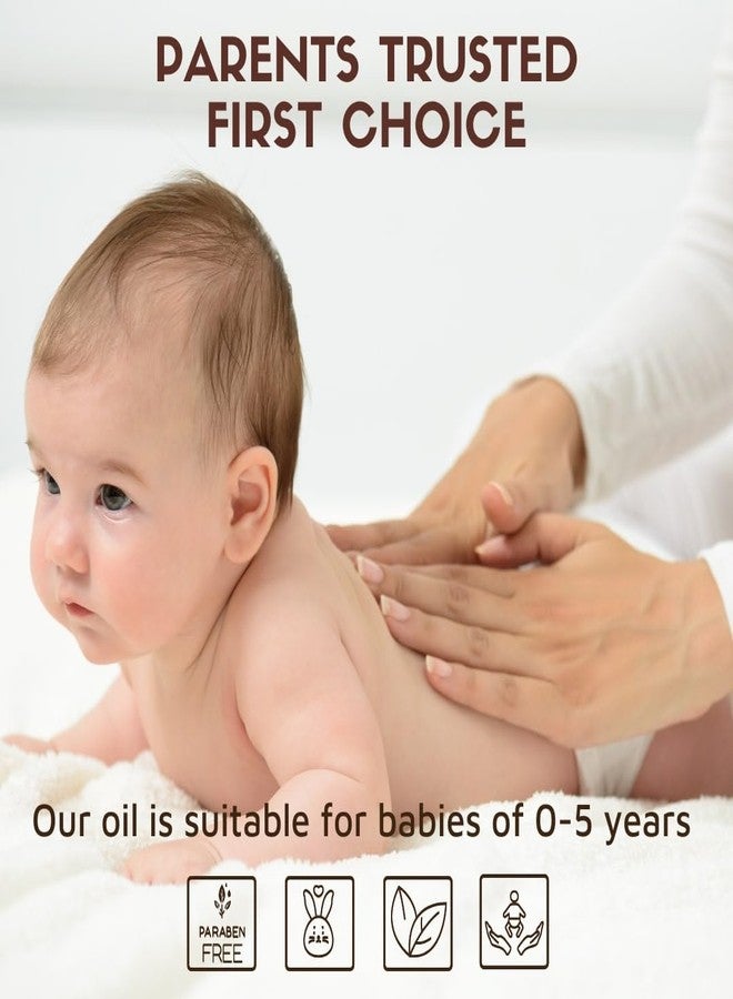 Coco Crush 100% Natural Virgin Coconut & Almond Oil for Baby Massage | Cold Pressed & Pure | Nourishing Hair Oil & Body Oil for Newborns | Skin Softening & Bone Strengthening (2 * 50ml) (100ml) - Image 5