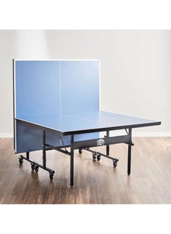 AL BADER Advantage Sports Table Tennis Table Foldable Ping Pong Table, TT Blue Table, International Big Size, Quickplay 10 Minute Assembly With Playback Mode (Blue)  - Image 3