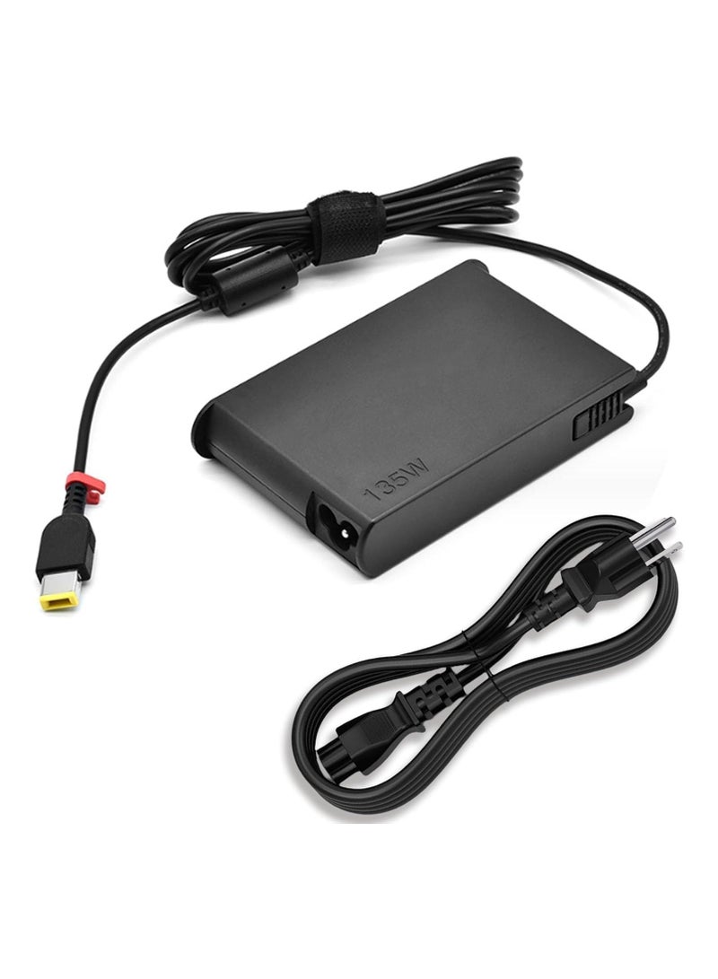 ماكس باور استبدال شاحن التيار المتردد بقوة 135 واط لجهاز Lenovo ThinkPad x1 Extreme P1 P15v T15p IdeaPad Gaming 3-15 L340 Y40-70 Y50-70 Y520 Y70-70 Y700 Y700-15ISK 720-15IKB ADL135NLC3A سلك طاقة محول الكمبيوتر المحمول 20 فولت 6.75 أمبير - Image 3