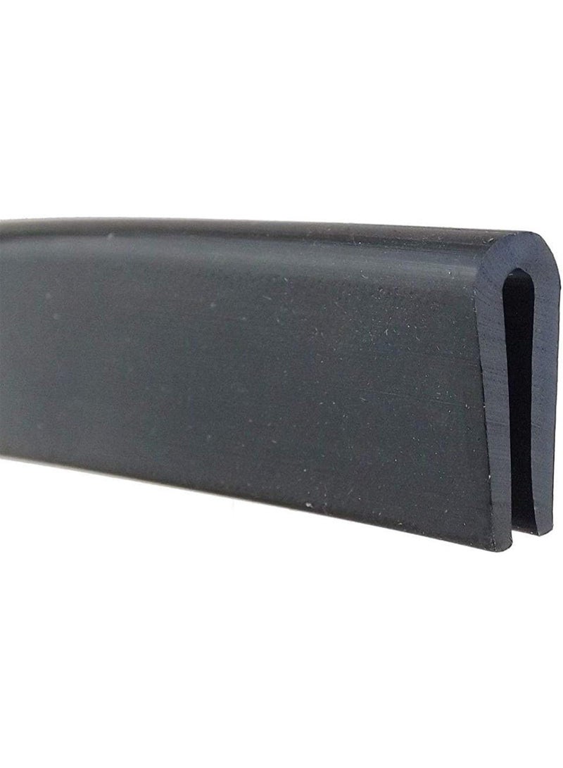 Edge Trim Rubber, Fits Edge up to 0.78 inch (20mm), Length 0.88 Feet (27cm) - Image 1