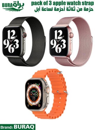Apple Watch Band Strap For Apple Watch Ultra 2/Ultra 49mm, Series 10 46mm, 9/8/7 45mm, SE2/SE/6/5/4 44mm, 3/2/1 42mm - pzsku/Z65FDA324AC6E1FD35BE2Z/45/_/1733885538/15fbd472-8cc5-4a96-beea-b4a89456e126